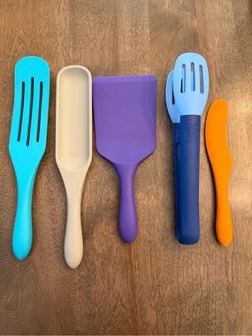 Mad Hungry Colorful Silicone Kitchen Utensil Set -